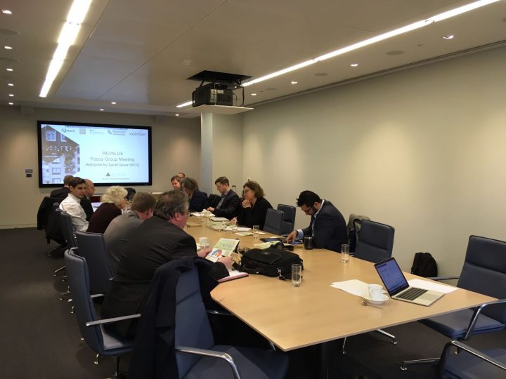 REVALUE partners present two years of research during round table meeting at SAVILLS